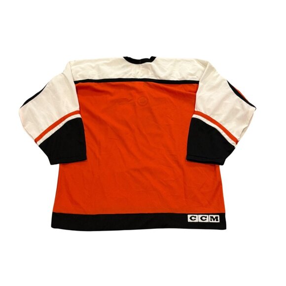 Deadstock Vintage 1990's CCM Philadelphia Flyers NHL Hockey Jersey Men's Large - Picture 2 of 7